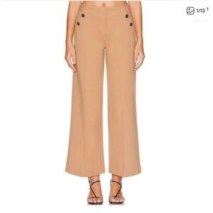 Spanx Pants Womens Size Large Ponte Button
Front Wide Leg